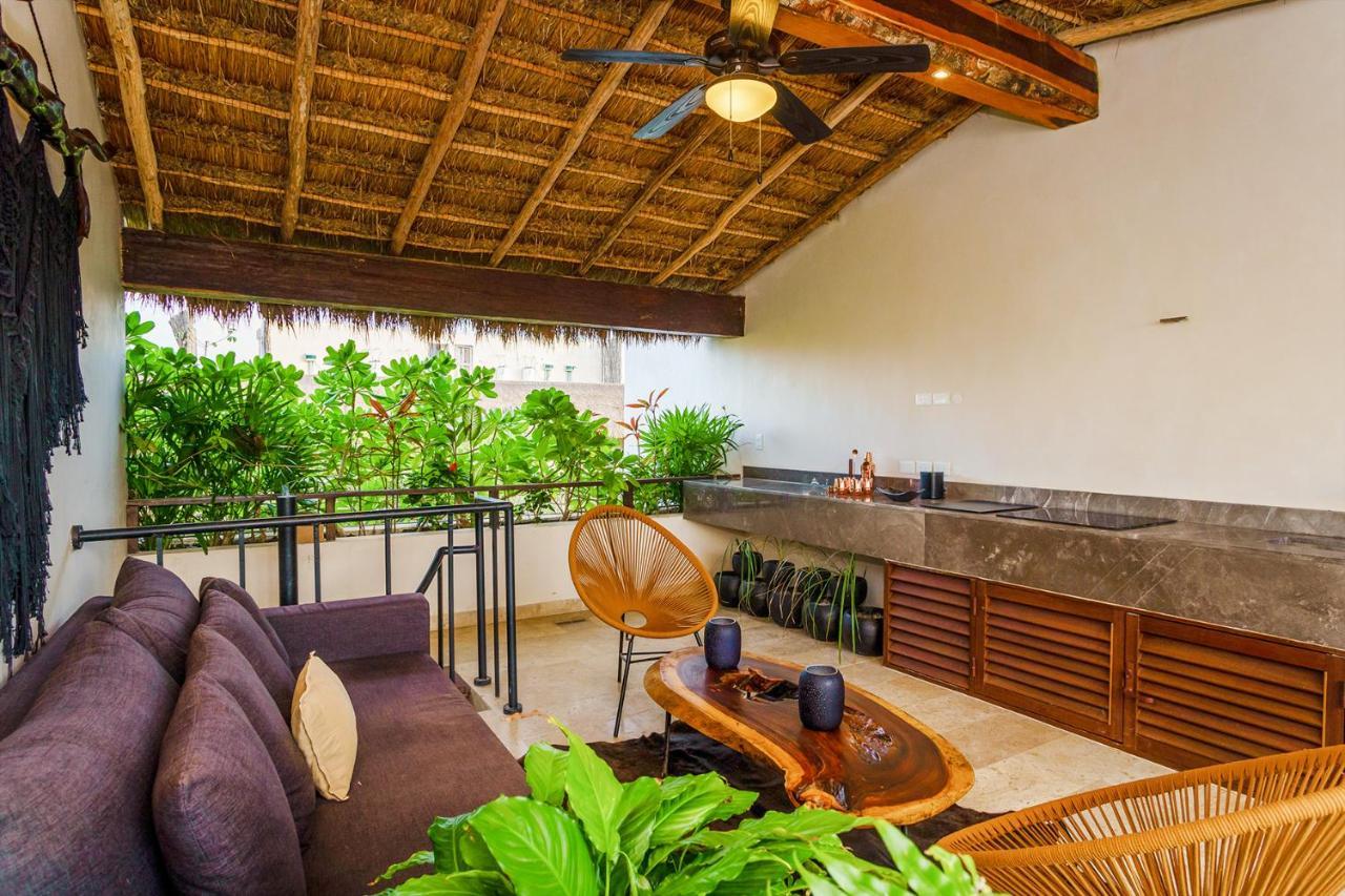 Jungle Luxury In Private Residential Area & Stunning Rooftop By Stella Rentals Tulum Exterior foto